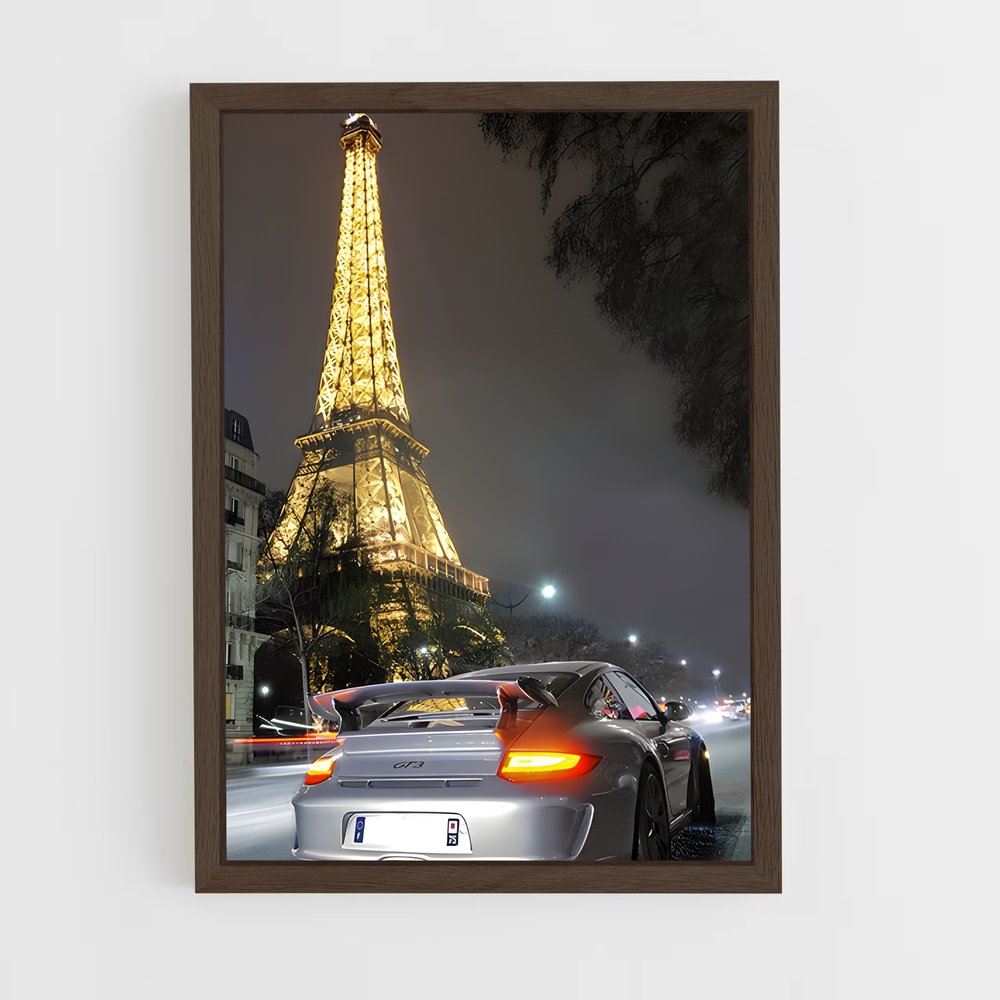 Poster Vitesse Parisienne – affiche Porsche (vue 5)